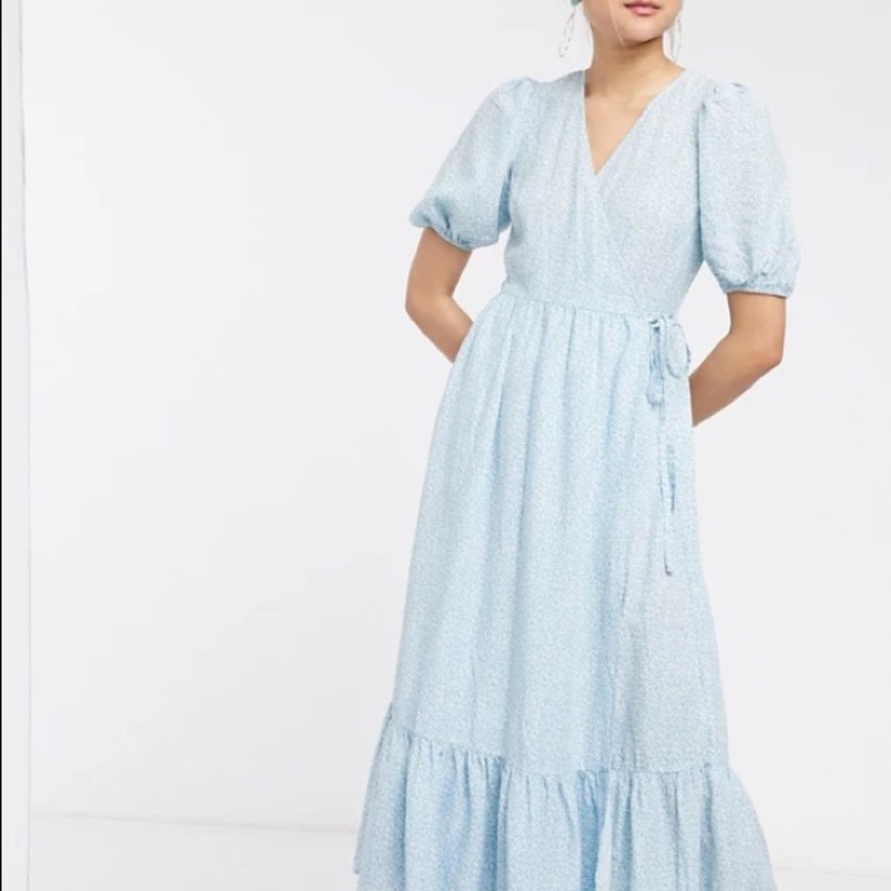 & other stories wrap dress